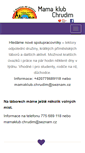 Mobile Screenshot of mamaklubchrudim.cz
